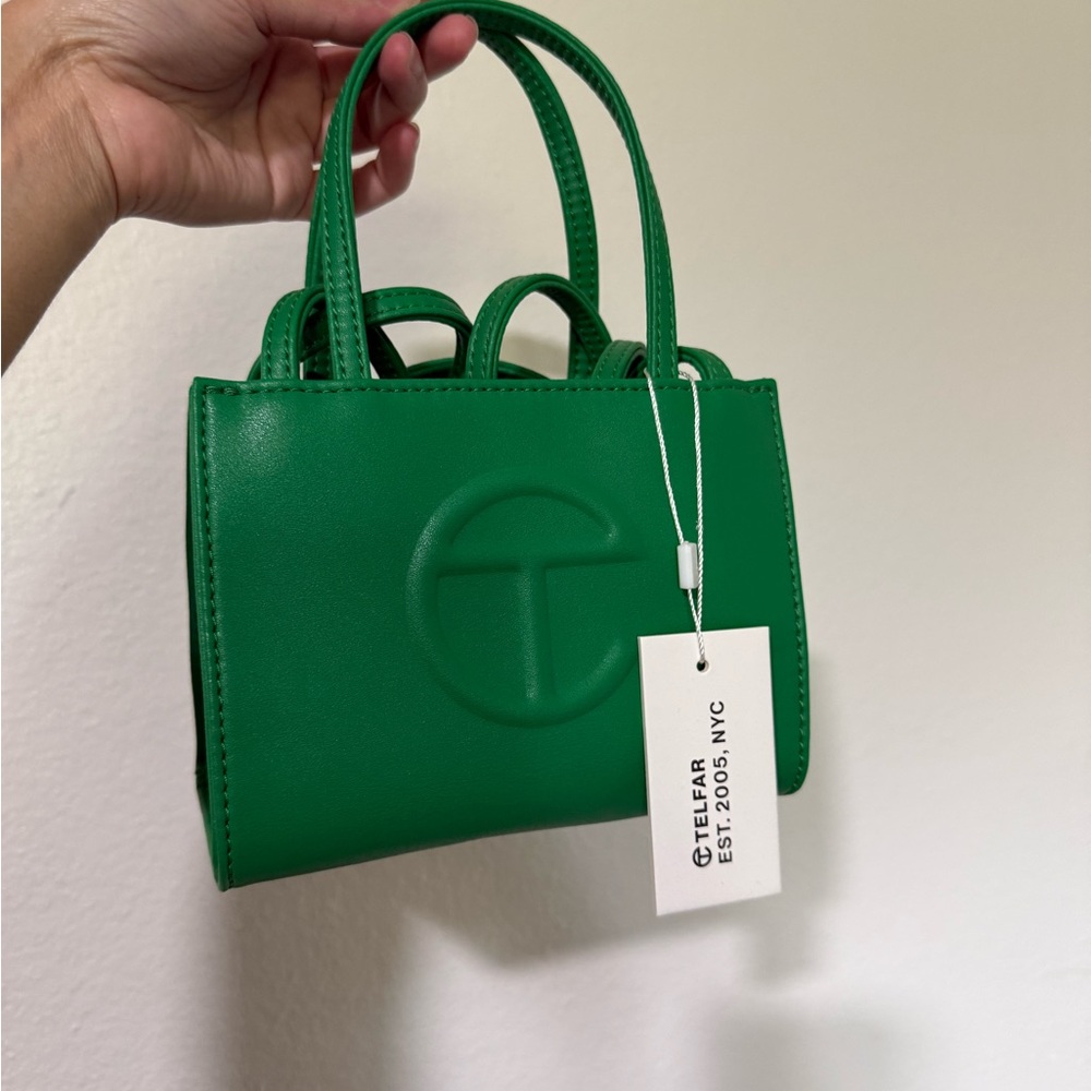 BRAND NEW W/ TAGS Telfar Vibrant Green Mini Bag